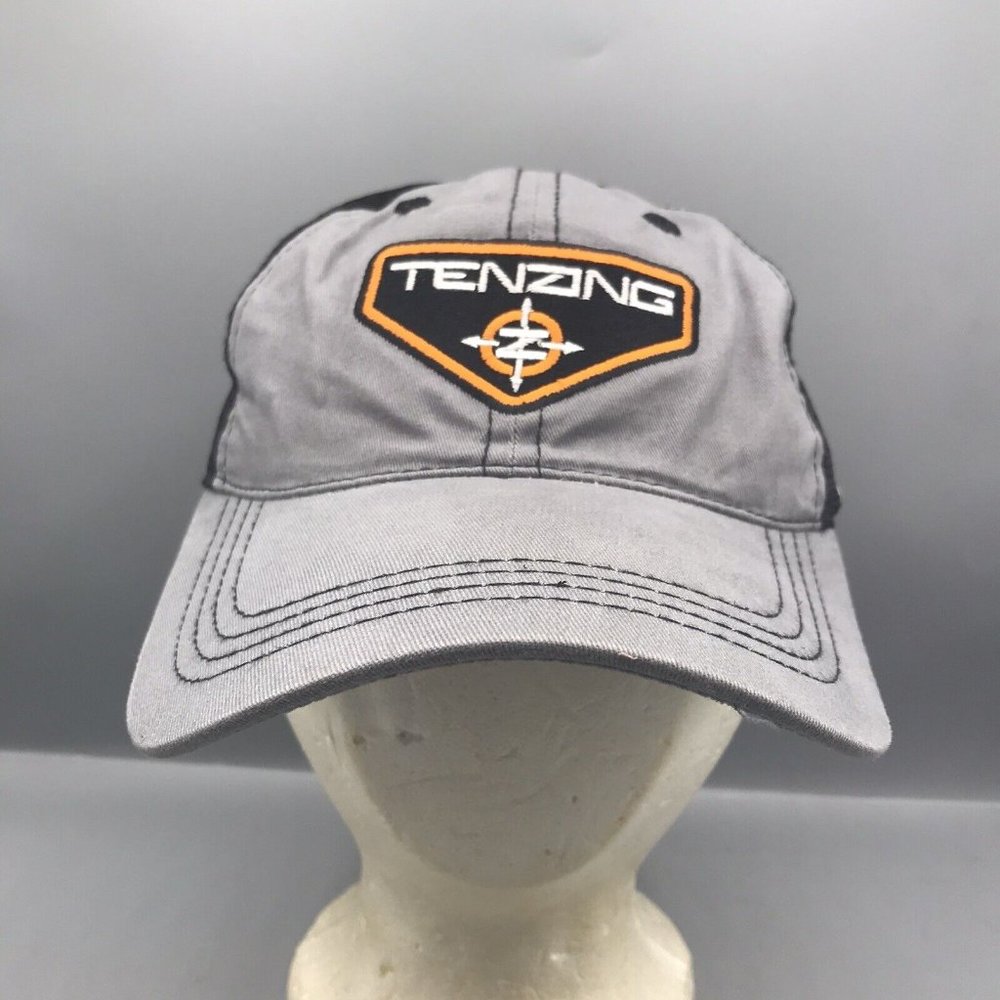 Tenzing Hunting Outdoor Gear Bags Hat Cap Gray Adult Used Mesh Snapback Mesh